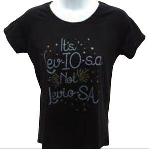 Box Lunch Harry Potter Basic Short Sleeve Solid Black T-Shirt XL,